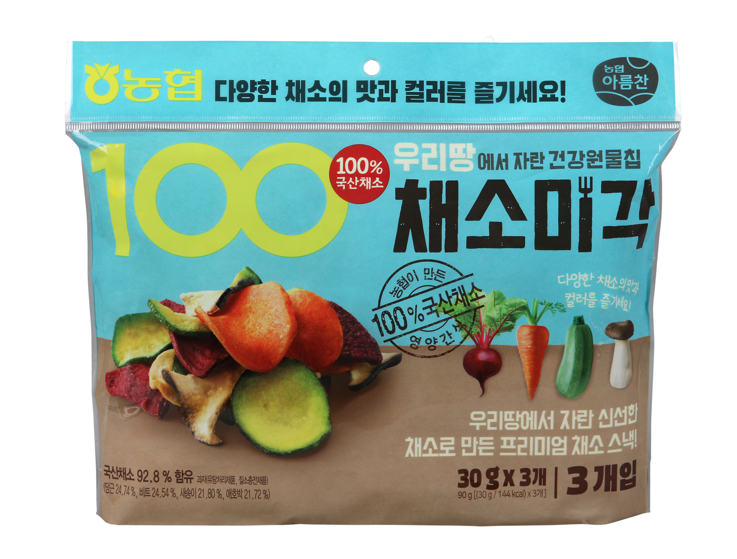 농협식품 국산 채소미각 30g 3봉 
